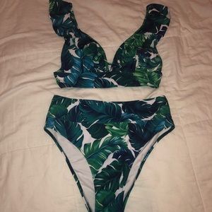 Size medium high waisted bikini